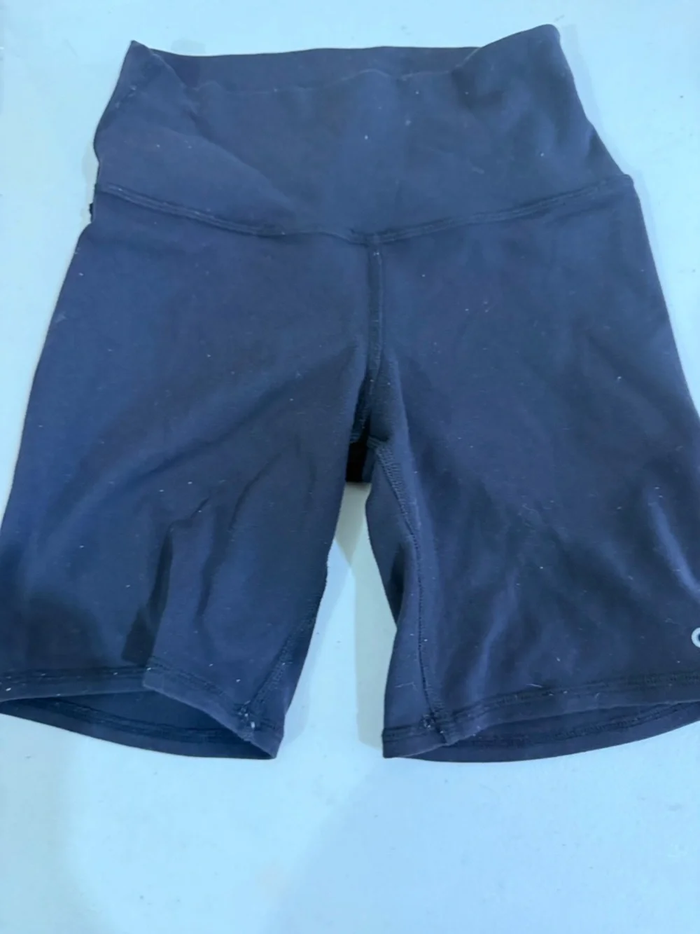 ALO Yoga Black High-Rise Bike Shorts